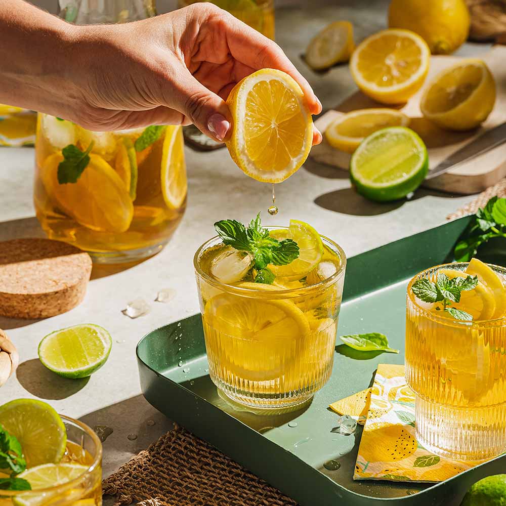 Iced Passion Fruit Green Tea